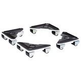 Artikelbild 1 für WAGNER® design yourself Transportroller MM 1199 schwarz 17,0 x 23,0 x 5,0 cm bis 250,0 kg, Artikelnummer 419737