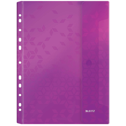 Artikelbild 7 für 6 LEITZ Prospekthüllen DIN A4 farbsortiert genarbt 0,20 mm, Artikelnummer 386399