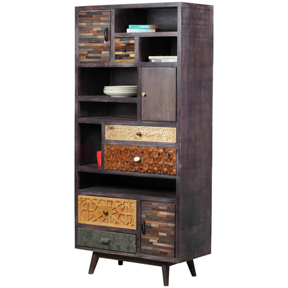 Artikelbild 5 für Garden Pleasure Regalschrank TOBOL, 304070 braun 80,0 x 40,0 x 183,0 cm, Artikelnummer 543839