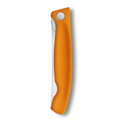 Artikelbild 3 für VICTORINOX Frühstücksmesser Swiss Classic silber, orange glatt, Klinge: 11,0 cm, 1 St., Artikelnummer 322574