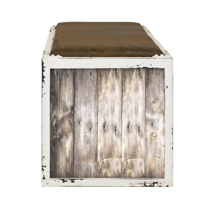 Artikelbild 3 für HAKU Möbel Schuhbank 17961 vintage Holz 72,0 cm, Artikelnummer 557054