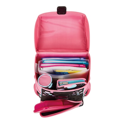 Artikelbild 5 für herlitz Schulranzen-Set Loop Plus Cute Cat Kunstfaser rosa, Artikelnummer 893602