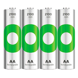 Artikelbild 1 für 4 GP Akkus ReCyko+ Mignon AA 2.100 mAh, Artikelnummer 255267