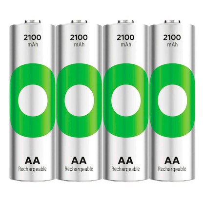 Artikelbild 22 für 4 GP Akkus ReCyko+ Mignon AA 2.100 mAh, Artikelnummer 255267
