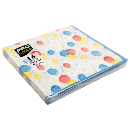 Artikelbild für PROnappe Servietten Ballons 16 St., Artikelnummer 362089