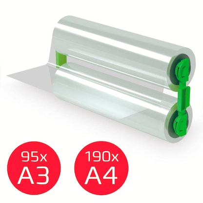 Artikelbild 7 für GBC Foton 30 Laminierfolienrolle für Nachfüllbare Kassetten glänzend für diverse Formate bis A3 100 micron, Artikelnummer 847232