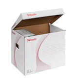 Artikelbild 1 für 10 Esselte Archivcontainer weiß 39,8 x 28,0 x 30,2 cm, Artikelnummer 515062