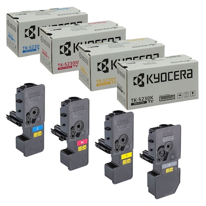 Artikelbild 7 für KYOCERA TK-5230K/C/M/Y schwarz, cyan, magenta, gelb Toner, 4er-Set, Artikelnummer 336999