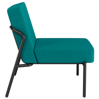 Artikelbild 2 für medso powered by PAPERFLOW Sessel MEDSO S blau schwarz Stoff, 1 St., Artikelnummer 522001