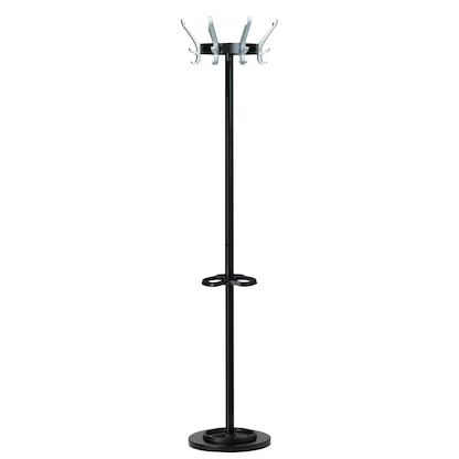 Artikelbild 14 für unilux Kleiderständer Cypres schwarz Metall 24 Haken 34,0 x 170,0 cm, Artikelnummer 499280