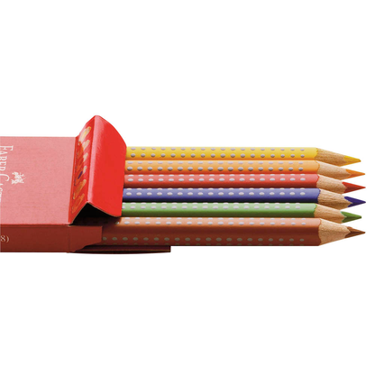 Artikelbild 7 für FABER-CASTELL Jumbo GRIP Buntstifte farbsortiert, 6 St., Artikelnummer 712471