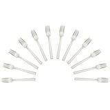 Artikelbild 1 für solex® Dessertgabeln Maya silber, 12 St., Artikelnummer 986815