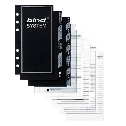 Artikelbild 2 für bind Ringbuch-Ergänzungsset MANAGER Starteinlage A6, Artikelnummer 533505