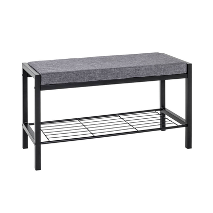 Artikelbild 19 für HAKU Möbel Schuhbank 18519 grau Metall 80,0 cm, Artikelnummer 557252