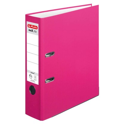 Artikelbild für herlitz maX.file protect Ordner pink Kunststoff 8,0 cm DIN A4, Artikelnummer 682092