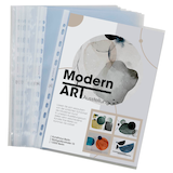 Artikelbild 1 für 25 OXFORD Prospekthüllen DIN A4 glasklar glatt 0,12 mm, Artikelnummer 313641