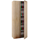Artikelbild 1 für VCM my office Aktenschrank Vandol, 912246 sonoma-eiche 4 Fachböden 70,0 x 40,0 x 178,0 cm, Artikelnummer 348237