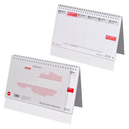 Artikelbild 4 für Heye Tischquerkalender Wochenplanung 2026, Artikelnummer 551067