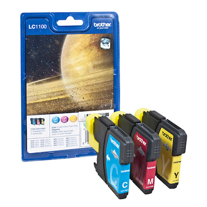 Artikelbild 8 für brother LC-1100C/M/Y cyan, magenta, gelb Druckerpatronen, 3er-Set, Artikelnummer 340646