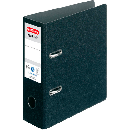 Artikelbild 19 für herlitz maX.file Ordner schwarz Karton 7,5 cm DIN A5 hoch, Artikelnummer 682342