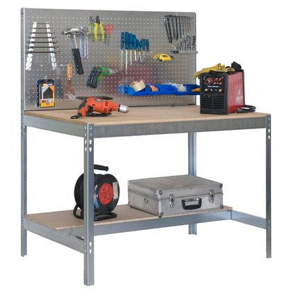 Artikelbild für Simonrack Werkbank SIMONWORK BT2 silber 91,0 x 61,0 x 144,5 cm, Artikelnummer 359097