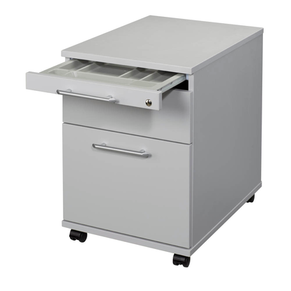 Artikelbild 6 für HAMMERBACHER AC20 Rollcontainer lichtgrau 3 Auszüge 42,8 x 58,0 x 59,0 cm, Artikelnummer 984393