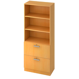 Artikelbild 1 für HAMMERBACHER Regalschrank 7300 NU, V7300/6/6/NU buche 80,0 x 42,0 x 200,4 cm, Artikelnummer 865290