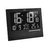 Artikelbild 1 für TFA® digitale Funkwanduhr 60.4508 schwarz Kunststoff 23,0 x 18,5 cm, Artikelnummer 887923