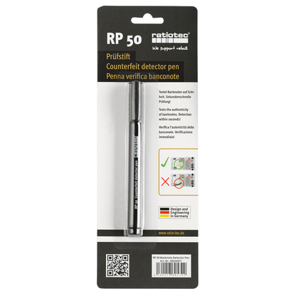 Artikelbild 5 für ratiotec Geldscheinprüfstift RP 50, Artikelnummer 592345