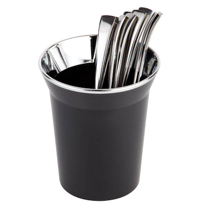 Artikelbild für APS Besteckhalter TOP CHROME schwarz, Artikelnummer 194369