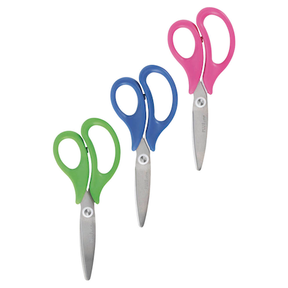 Artikelbild 2 für PLUS JAPAN Kinderscheren blau, pink, grün 5,2 cm, 24 St., Artikelnummer 410609