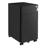 Artikelbild 1 für SONGMICS Rollcontainer schwarz 3 Auszüge 30,0 x 46,0 x 59,2 cm, Artikelnummer 438257