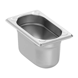 Artikelbild 1 für Bartscher GN-Behälter Basic Line 1/9 silber 1,0 l, 1 St., Artikelnummer 427288