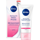 Artikelbild 1 für NIVEA 24h FEUCHTIGKEIT LSF 15 REICHHALTIGE Gesichtscreme 50,0 ml, Artikelnummer 578399