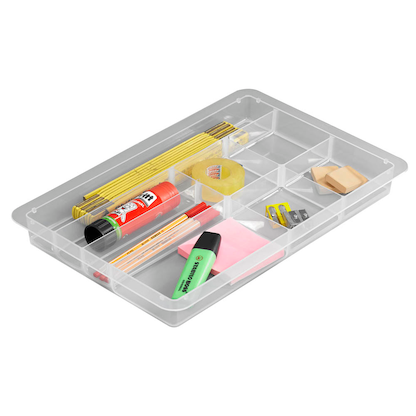 Artikelbild 10 für Really Useful Box Aufbewahrungsbox 4,0 l transparent 39,5 x 25,5 x 8,8 cm, Artikelnummer 327849