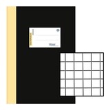 Artikelbild 1 für Ursus Geschäftsbuch DIN A4 kariert, schwarz Hardcover 192 Seiten, Artikelnummer 991158