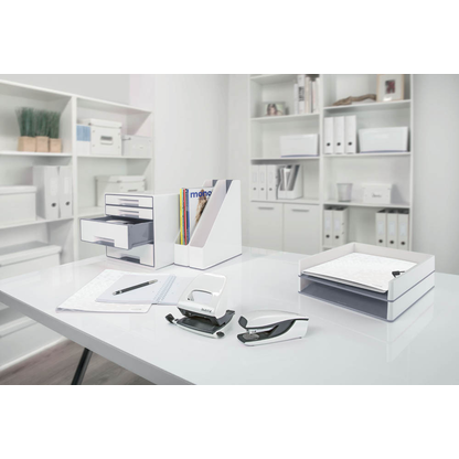 Artikelbild 4 für AKTION: LEITZ Briefablage WOW Duo Colour perlweiß/grau mit Prämie nach Registrierung, Artikelnummer 313484