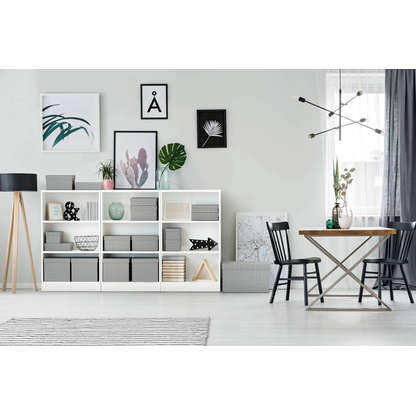 Artikelbild 4 für 3 Esselte Home Aufbewahrungsboxen 17,5 l grau 26,5 x 36,5 x 20,5 cm, Artikelnummer 652273