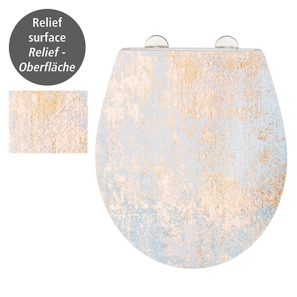 Artikelbild 3 für WENKO WC-Sitz mit Absenkautomatik Agate mehrfarbig, Artikelnummer 814543