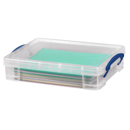 Artikelbild 4 für Really Useful Box Aufbewahrungsbox 4,0 l transparent 39,5 x 25,5 x 8,8 cm, Artikelnummer 253831