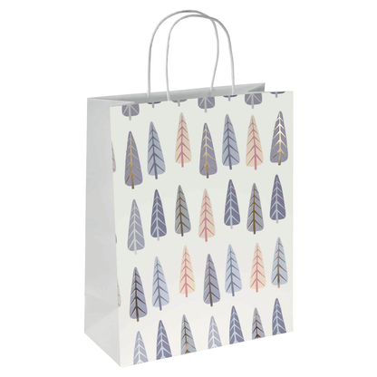 Artikelbild 2 für 5 SIGEL Geschenktüten Pine trees Motiv 26,0 x 33,0 cm, Artikelnummer 388047