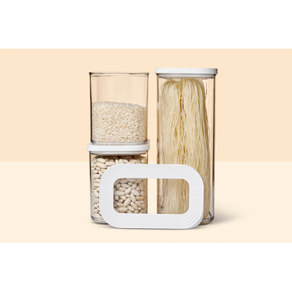 Artikelbild 3 für MEPAL Vorratsdosen-Set Modula weiß, 1 Set, Artikelnummer 434763