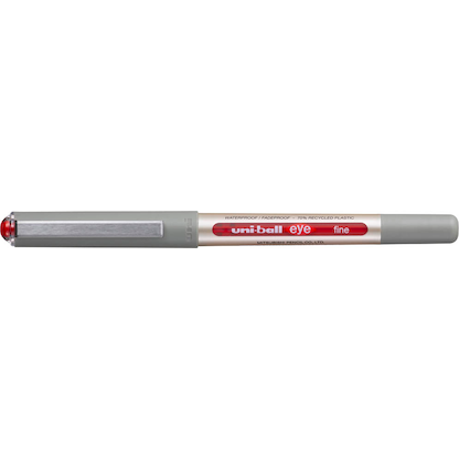 Artikelbild 4 für uni-ball eye fine UB-157E Tintenroller silber 0,4 mm, Schreibfarbe: rot, 12 St., Artikelnummer 473330