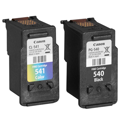 Artikelbild 3 für Canon PG-540 + CL-541 schwarz, color Druckköpfe + Fotopapier, 2er-Set, Artikelnummer 271617