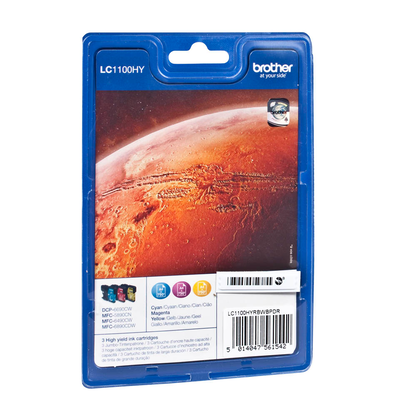 Artikelbild 2 für brother LC-1100HY/C/M/Y cyan, magenta, gelb Druckerpatronen, 3er-Set, Artikelnummer 340745