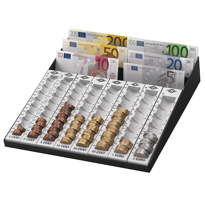 Artikelbild 3 für WEDO Zählbrett schwarz Metall-Gehäuse, Artikelnummer 584326