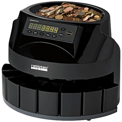 Artikelbild 4 für ratiotec Münzzähl- und Sortiermaschine CS 50, Artikelnummer 798335