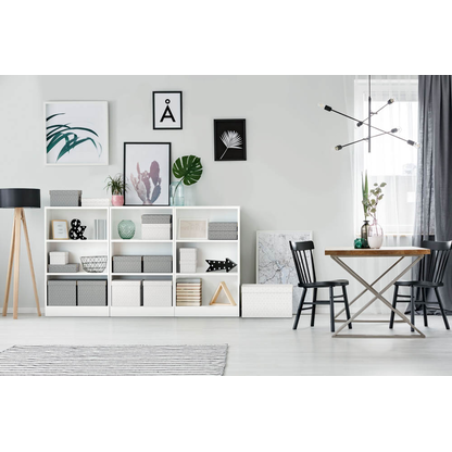 Artikelbild 5 für 3 Esselte Home Aufbewahrungsboxen 17,5 l grau 26,5 x 36,5 x 20,5 cm, Artikelnummer 652273