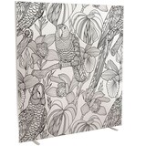 Artikelbild 1 für PAPERFLOW Trennwand easyScreen Tropical, 62463 bunt 160,0 x 173,4 cm, 1 St., Artikelnummer 205668
