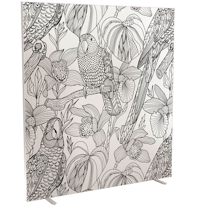 Artikelbild 9 für PAPERFLOW Trennwand easyScreen Tropical, 62463 bunt 160,0 x 173,4 cm, 1 St., Artikelnummer 205668
